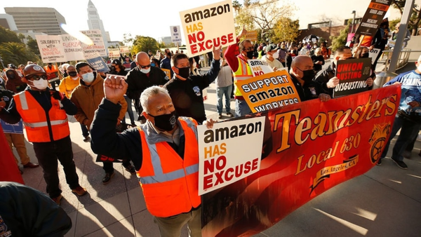Thousands of Amazon workers go on strike